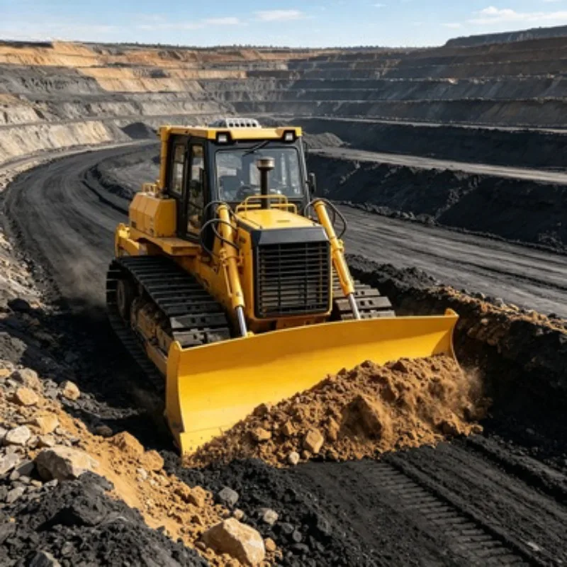 220HP Tracked Dozer Bulldozer Machine Earthmoving Equipment Heavy Duty Dozer for Mining Quarry Site Operation Work