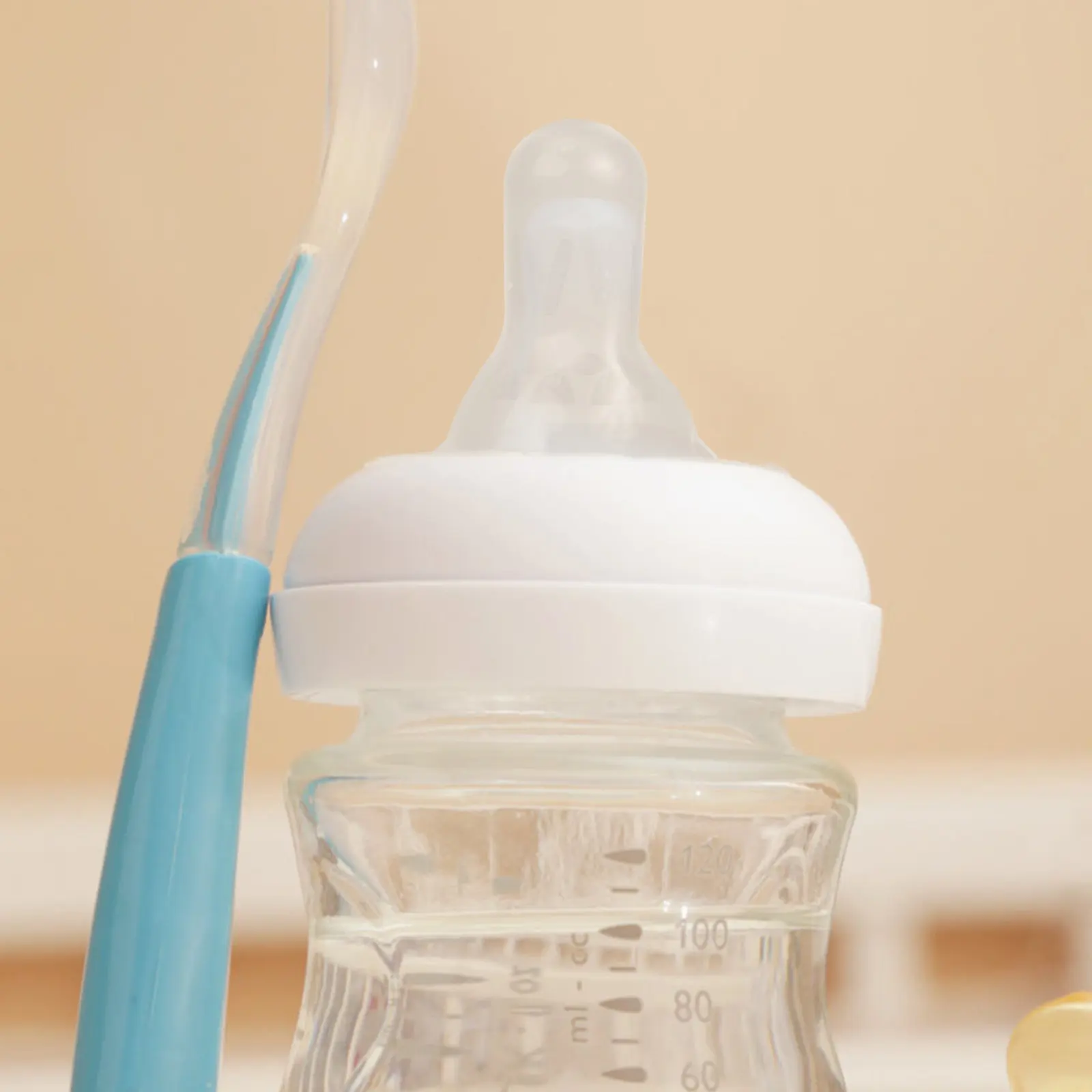 

20pcs Silicone Nipples Baby Bottles Portable Practical Infant Feeding Replacement