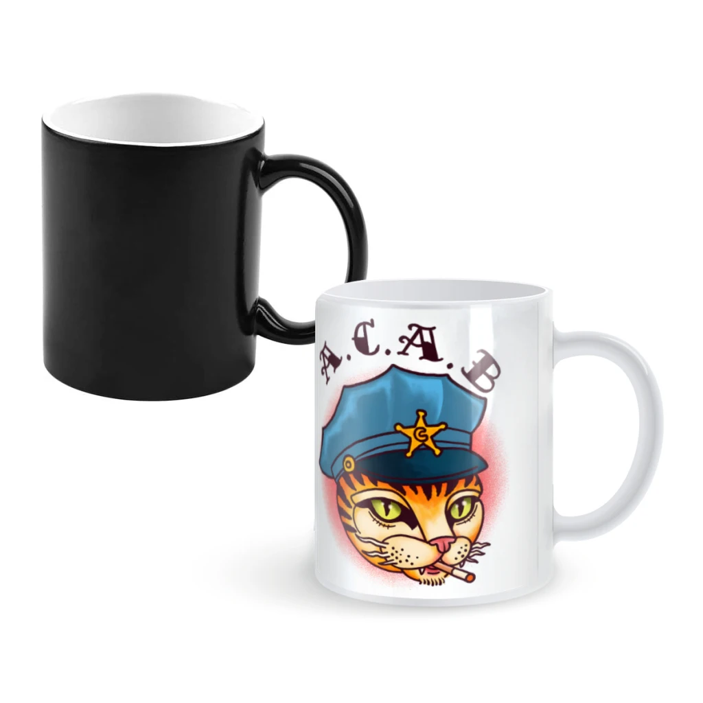 

All Cats Are BastardsCoffee Mugs And Mug Creative Color Change Tea Cup Ceramic Milk Cups Novelty Gifts
