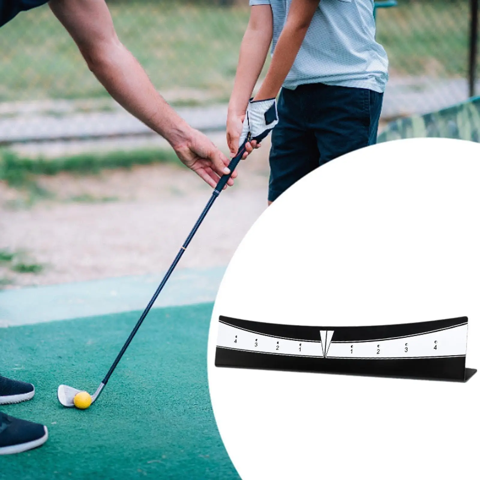 Outside Putter Balance Golf Putter Train Wear Resistant Adjustable Swing Train Golf Training Gadgets