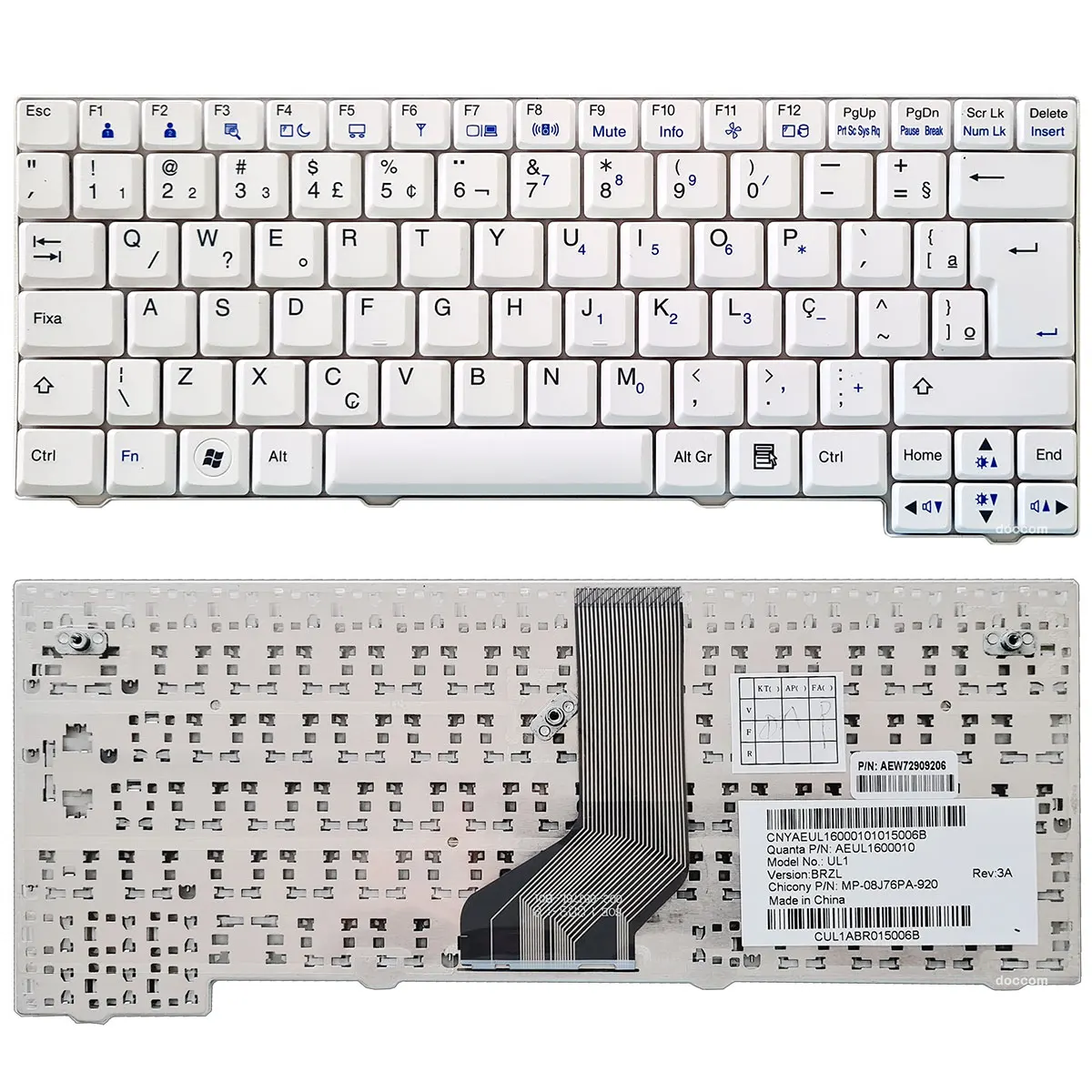 Compatible Keyboard Notebook LG X120 X120l X120g X13 X130 K0606 Ul1 Aeul1600010 Aew72909206 Mp-08j76pa-920 Lgx120