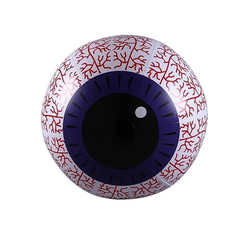 Inflatables Eyeball Halloween Decoration,16 Static Color 4 Dynamic Modes LED Lights For Holiday Party Yard Garden Lawn