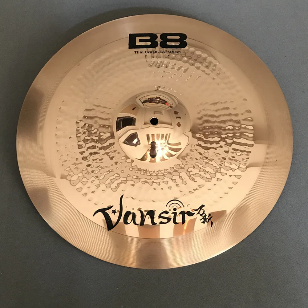 Picture 3: Most Popular VANSIR Cymbal B8 Series Cymbal Set 14HH+16CR+20RD