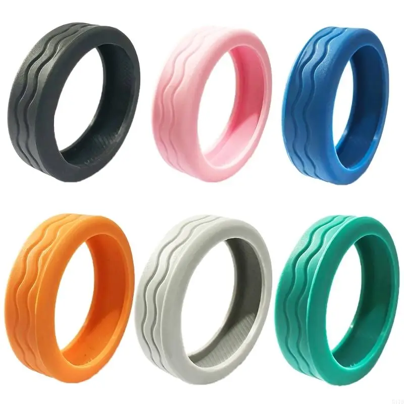 

8Pcs Anti Wear Luggage Wheel Covers Shock Absorbing Protective Gear for Suitcases Travel Luggage Replacement Accessories