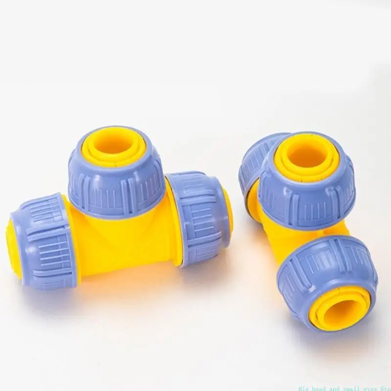 581C High Strength 25mm Water Pipe Connector Irrigation System Connector Perfect for Garden Irrigation and Plumbing Projects