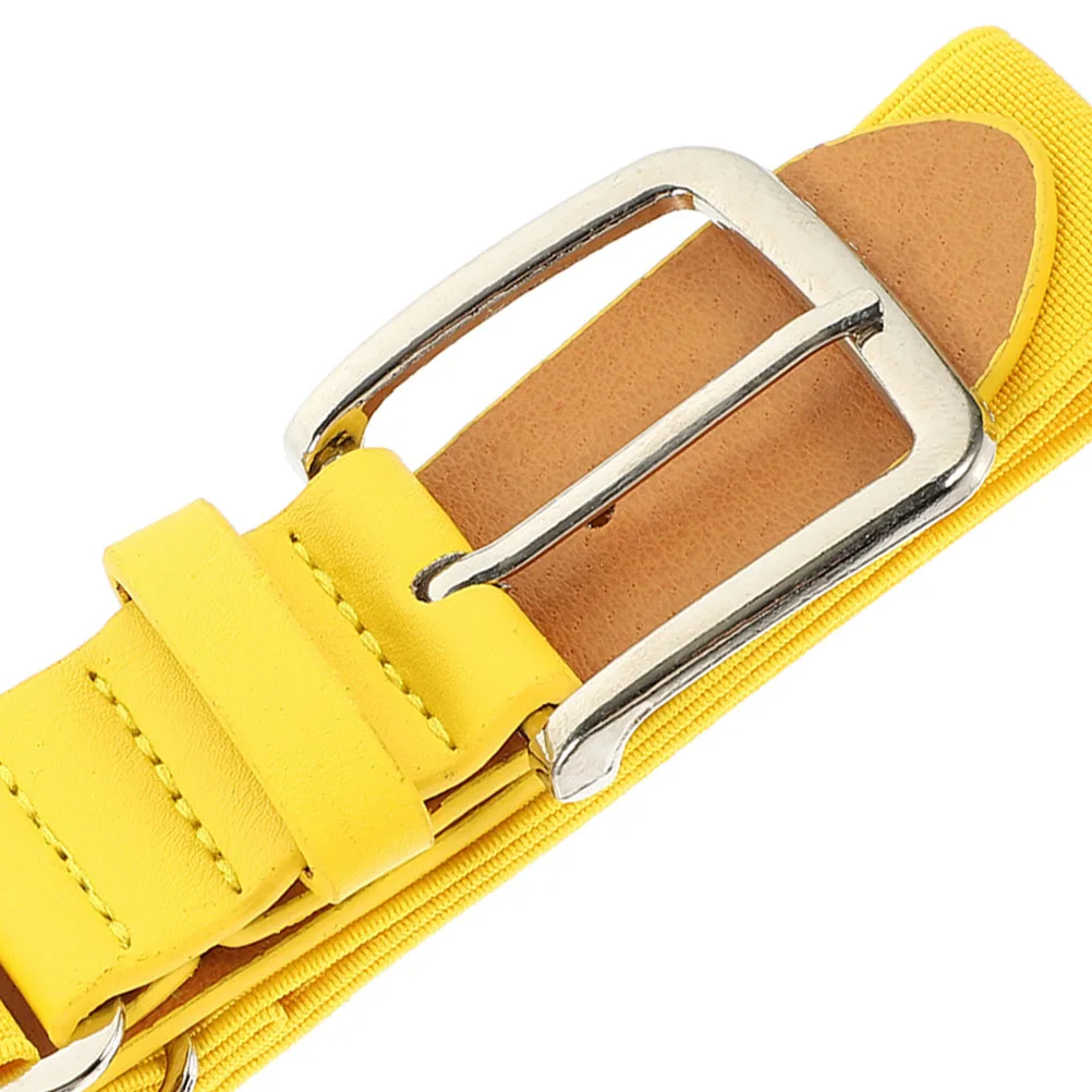 

2 pcs Elastic Adjustable Royal Softball Socks And Belt Red Yellow for Youth Volleyball Football Softball Pants