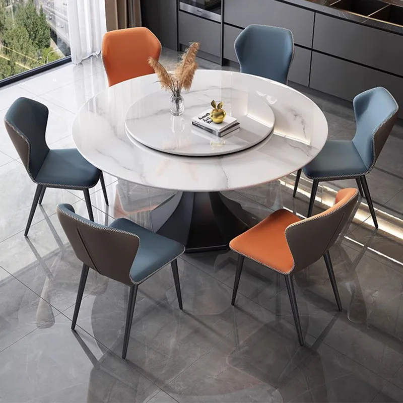 

Round Side Dining Tables Games Center Multifunctional Wall Neat Modern Dining Tables Room Mesa De Comedor Balcony Furniture