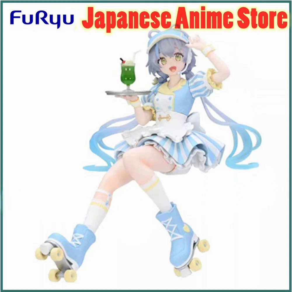 

Original FuRyu Luo Tianyi Waitress ver. Noodle Stopper Anime Figure Action Figures Model Figurine Collection Toy