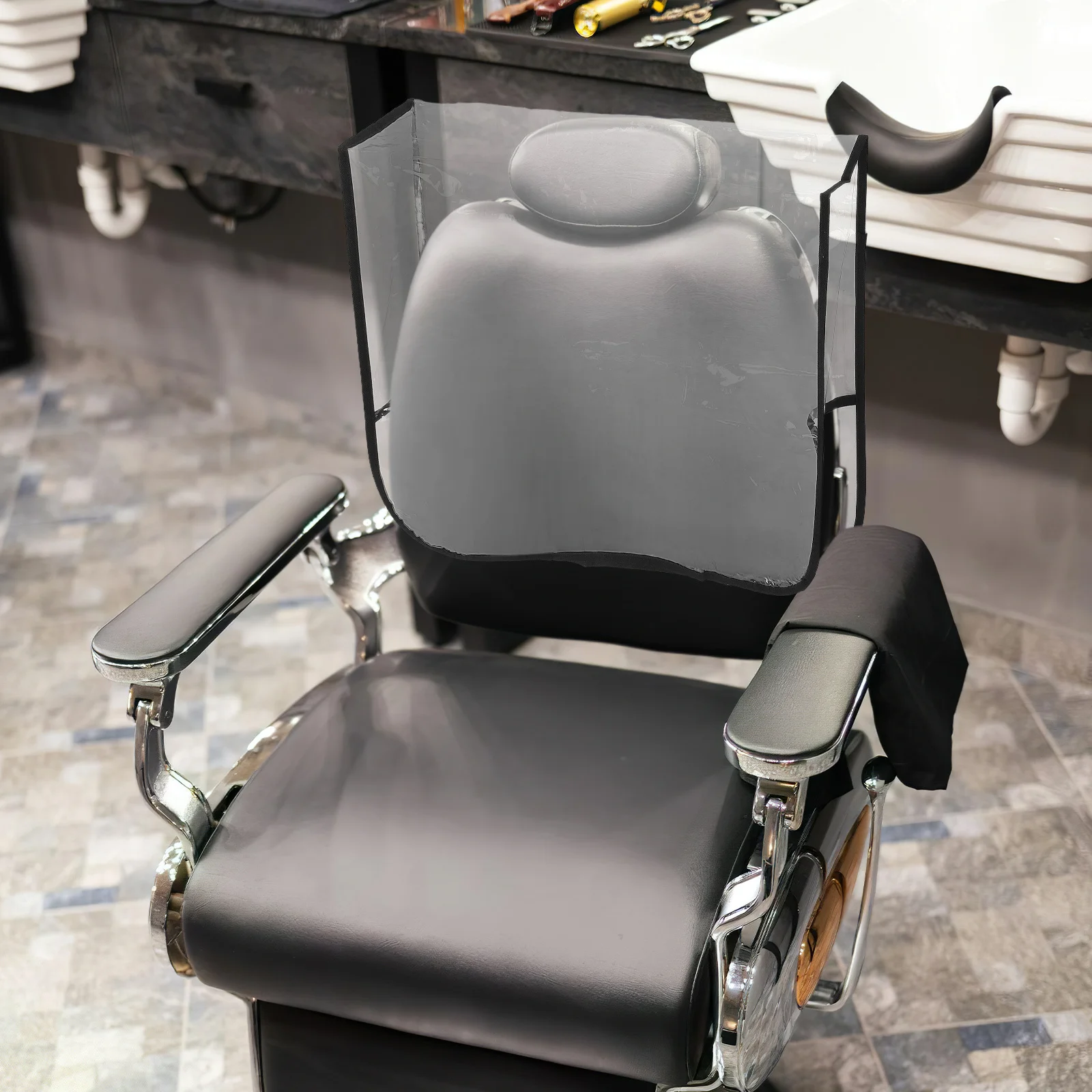 

Прозрачный защитный чехол из ПВХ, квадратный чехол для сиденья, прозрачный, прочный, легко чистится, износостойкий, профессиональный защитный чехол из ПВХ для