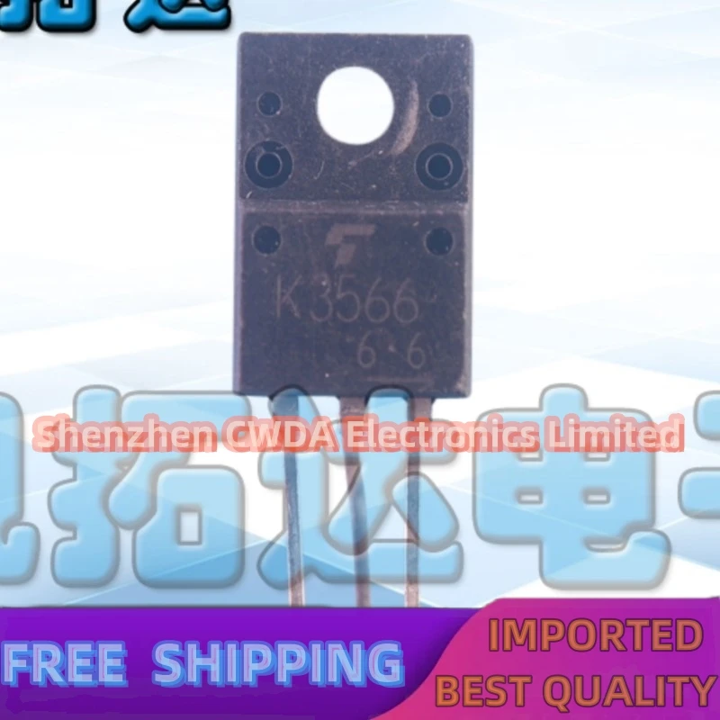 10PCS-20PCS K3566 2SK3566 TO-220F Tersedia