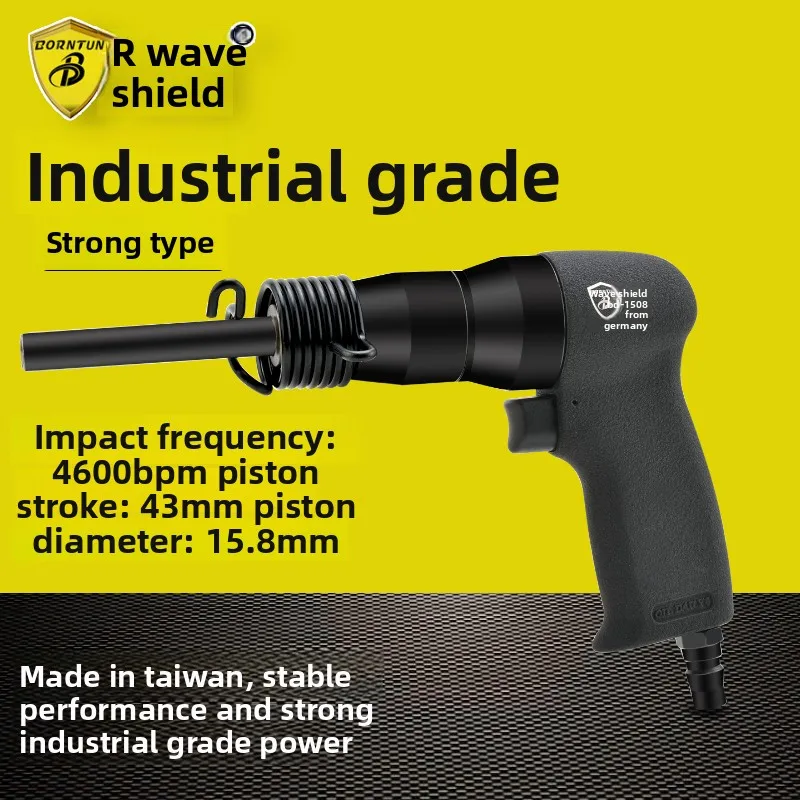 Pneumatic Rivet Gun, Nameplate Rivets, Semi-Hollow/Solid Copper, Iron, Aluminum Rivet Press Gun, Rivet Gun 1508