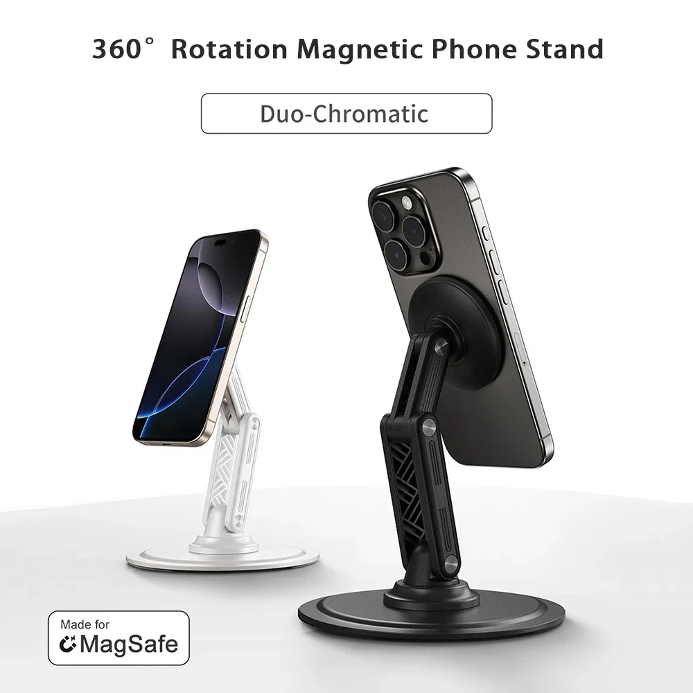 

Mobile Phone Stand Magnetic Desktop Mobile Phone Tablet Universal 360° Rotation MagSafe Portable Folding Stand Phone Accessories