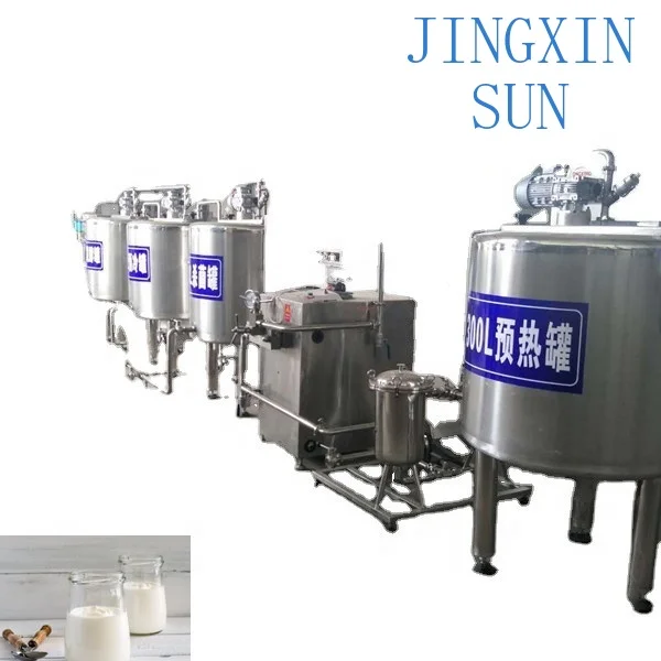 Yogurt Production Line for Mini Dairy Processing Plant Equipment Yogurt Processing Machine for Small Scale Dairy Farm Food
