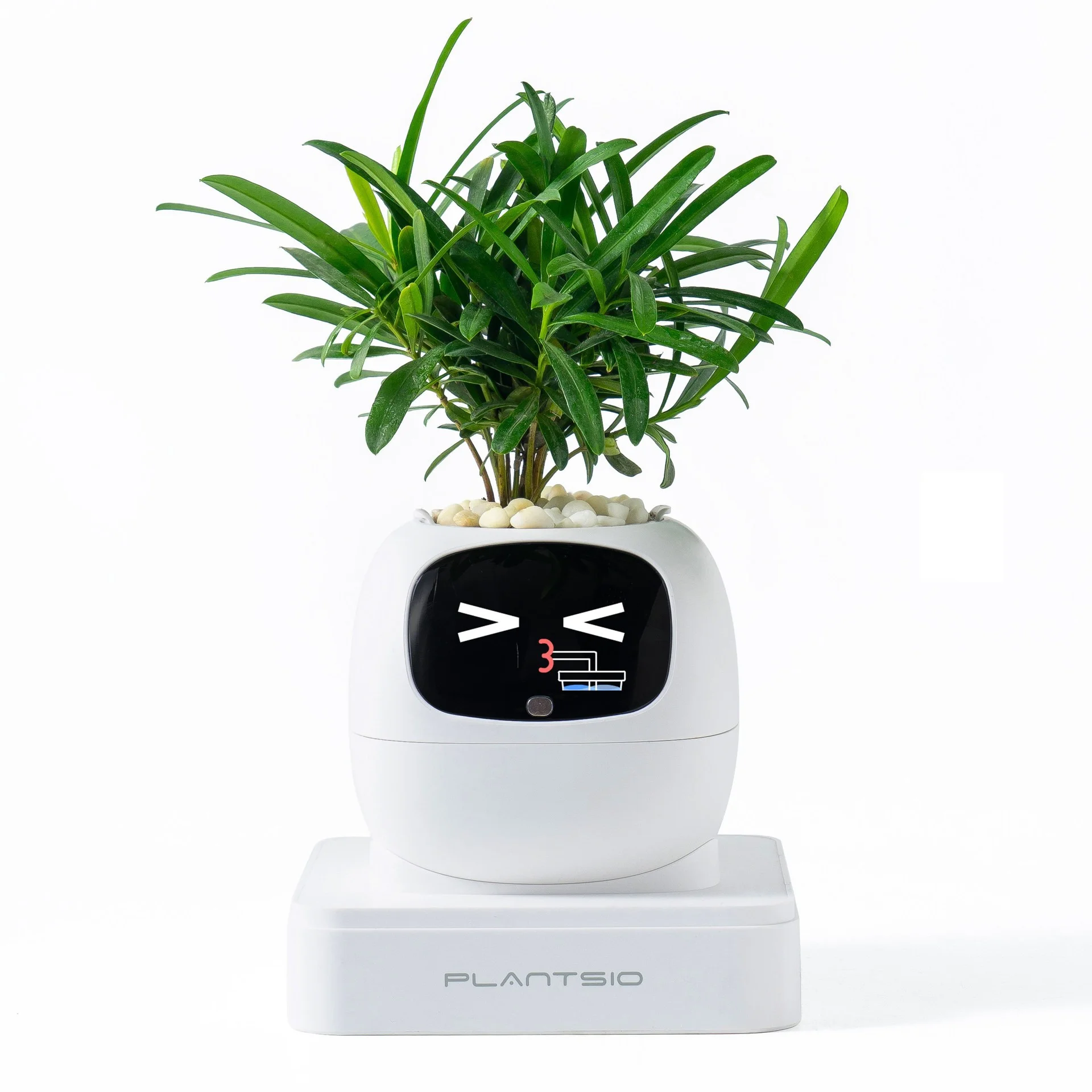 2026 New Second Generation Smart Planter with 49 Expressive Faces, 7 AI Chips - Makes Plant Care Easy, Fun & Automatic
