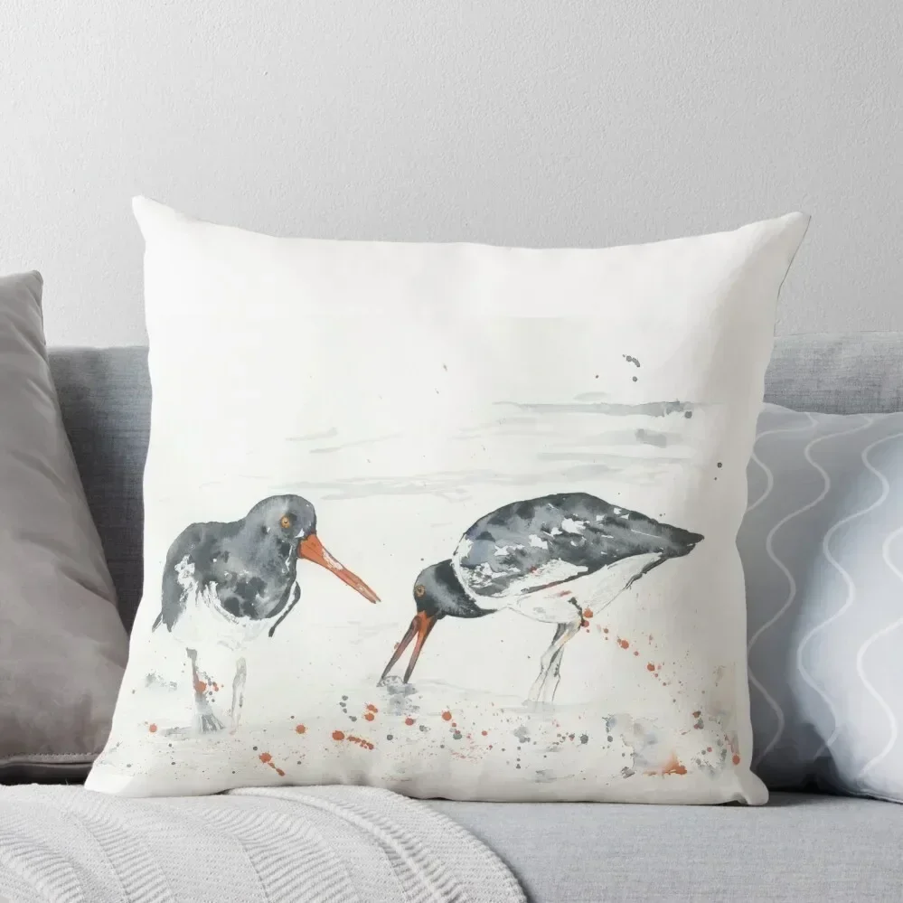 Oyster catchers Throw Pillow Covers For Sofas ornamental pillows Sofa Decorative Covers luxury sofa pillows pillow