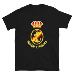 Short Sleeve Casual O-Neck Shirts SUMMER PARTY LE Armada Española Spanish navies Army Marines Men T-Shirt oversized clothing