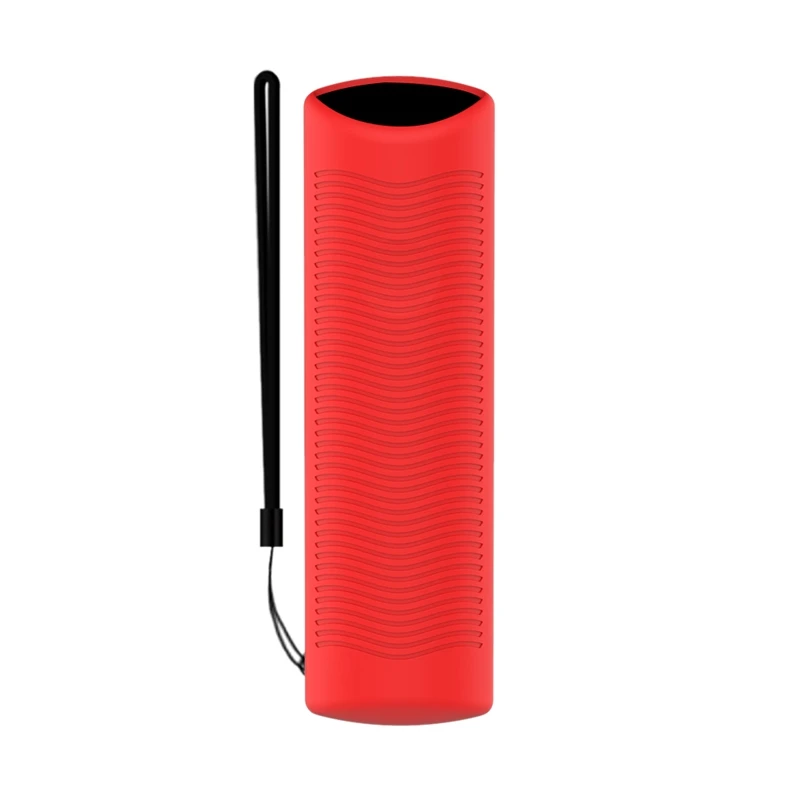 เคสป้องกันรีโมทคอนโทรลสำหรับ Alexa Fire TV Stick Lite แบบพกพาได้ฝุ่นปกป้องผิวซิลิโคนสำหรับรีโมท