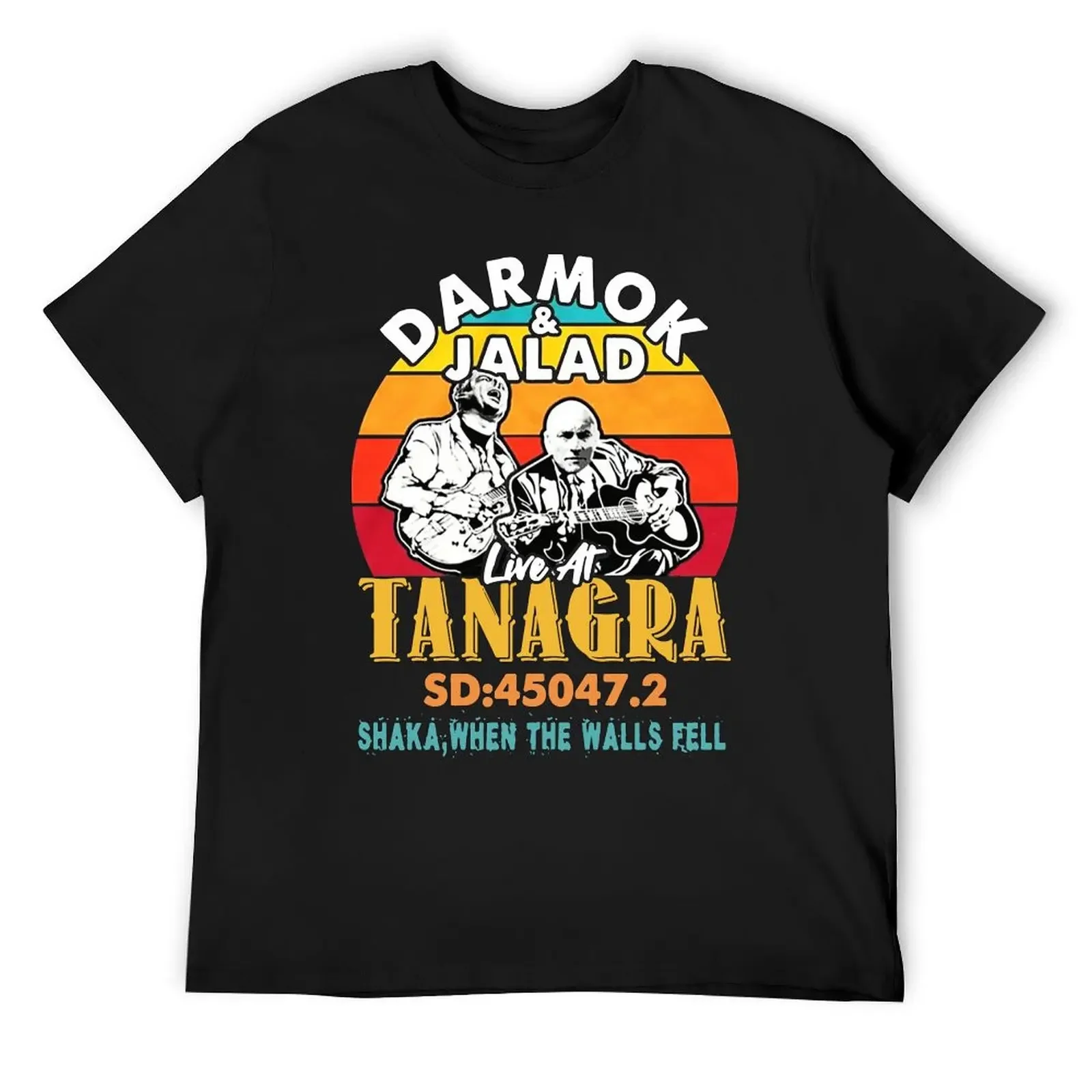 Darmok and Jalad at Tanagra September 1991 T-Shirt graphic tee shirt vintage Men's t-shirt