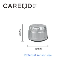 TPMS Sensor Only Used For CAREUD Serial Car Tire Pressure Monitor for External Sensor Broken-Down or Lost