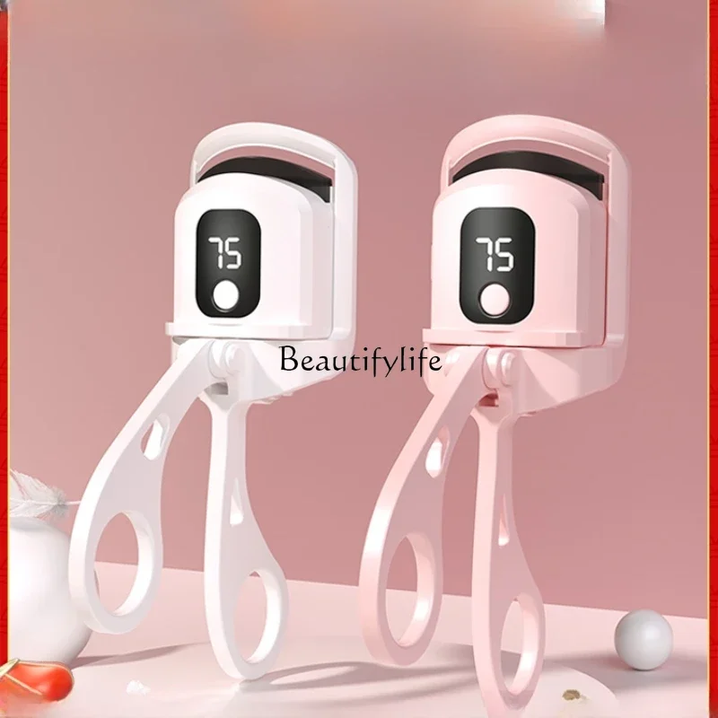 Eyelash Perm Curling Device Rechargeable Electric Heating Eyelash Perm Artifact Curly Long Lasting Shaping