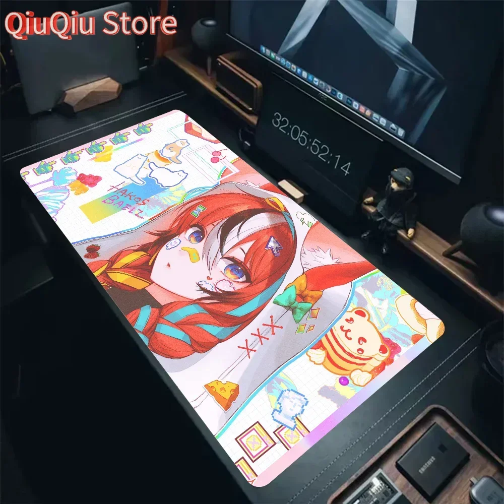 

Hololive Hakos Baelz Коврик для мыши Коврик для мыши Настольный коврик с ковриком Игровые аксессуары Prime Gaming XXL
