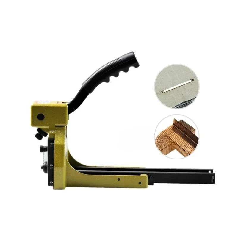 Durable Handheld Manual Carton Closing Nail Stapler Machine Portable Box Closing Stapler for Packaging Corrugated Cartons