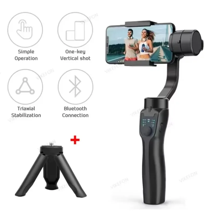 

Third Level Anti Shake Handheld Bluetooth Stable Handheld Selfie Stick Intelligent Facial Tracking For Photography Vlog Record
