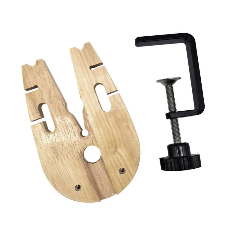 

77HE V Slot Benches Pin Clamp Workbench Jewelers Wooden Workholding Devices