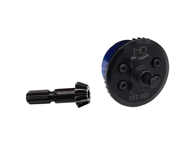 HR Mini Maxx/Mini XRT 40 Chrome Steel Front Differential Gear Set (Includes Small Bevel Gear #MMX939CF)