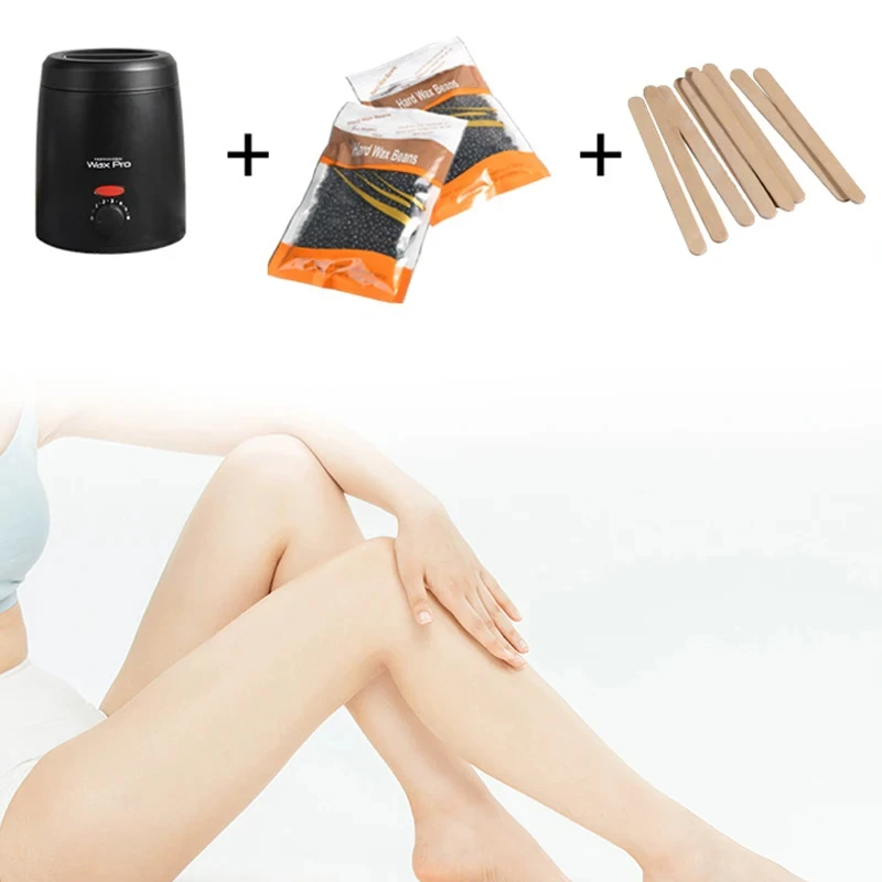 Heated Waxing Machine for Epilation Bean Paste Warmer Epilatory Candle Pot Fusion Heating Epilator for Hair Removal image 5
