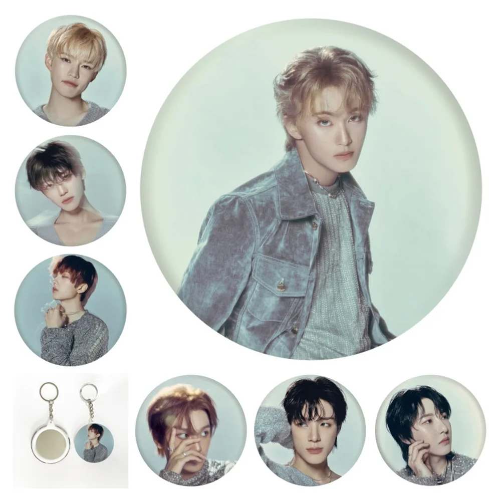 Kpop Idols HAECHAN JAEMIN New Song When I’m With You Tinplate Badges High Quality INS Style Bags Decoration HAECHAN JAEMIN Gifts