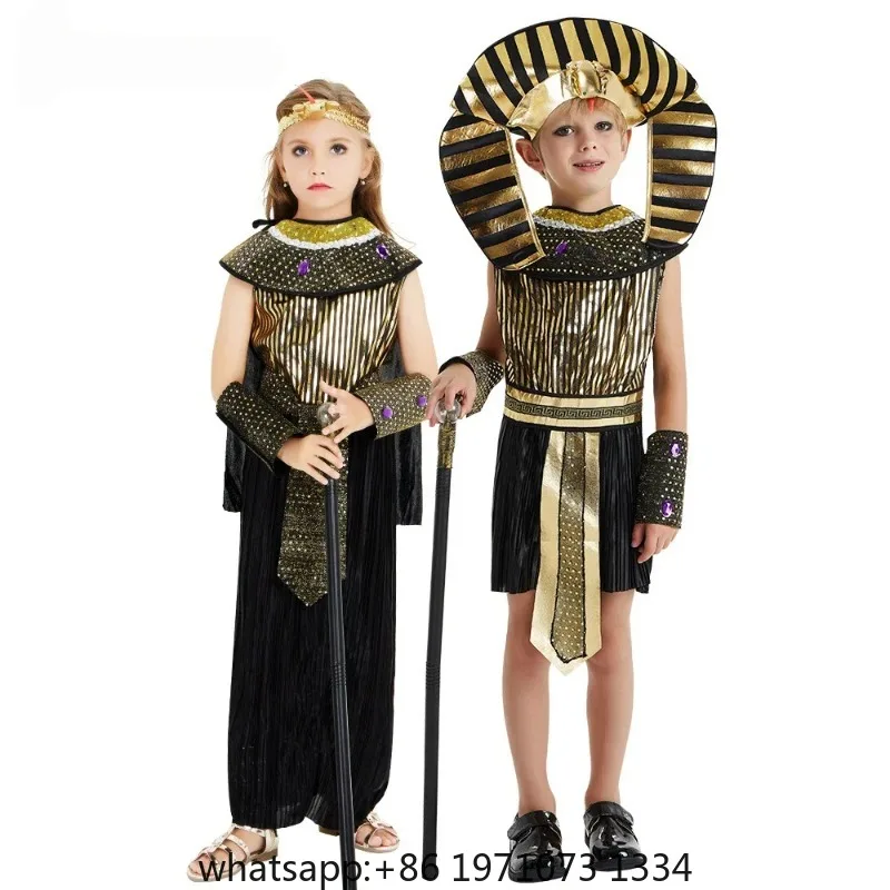 Costumes Ancient Egypt Egyptian Pharaoh Cleopatra Prince Princess Costume for  Cosplay anime cosplay