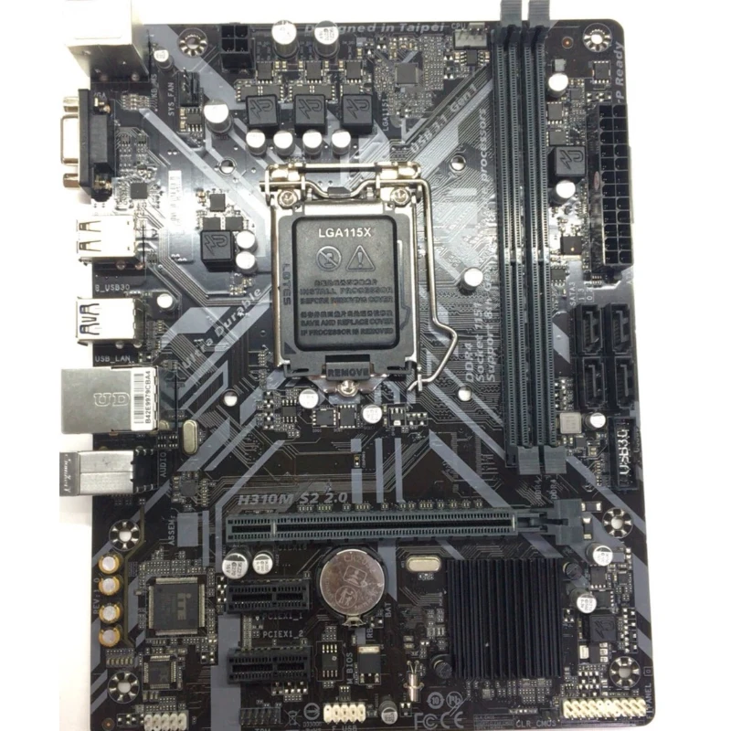 tarjeta-madre-micro-atx-h310m-s2-20-usada-lga-1151-compatible-con-cpu-intel-core-de-8ª-y-9ª-generacion-ram-ddr4-para-gigabyte