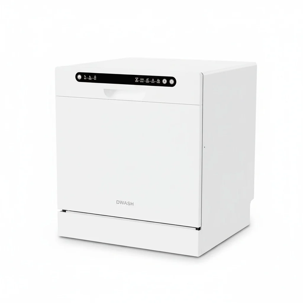 Built-In Dishwasher, 304 Stainless Steel Electric Dishwasher, High-Temperature Commercial Dishwashing Machine, 730x830x1430mm