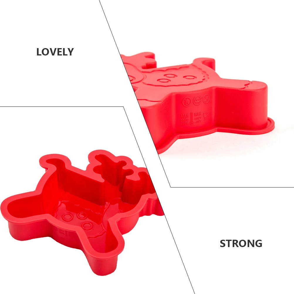 

2 Pcs Elk Mold Chocolate Silicone Donuts Form Baking Pastry Cake Molds Kitchen Accessories Cookie