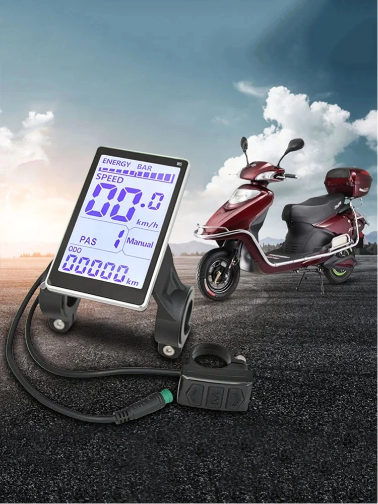 AliExpress NONE Electric Bike LCD Display Screen 24-48V E Scooter M5 Panel Electric Scooter Panel Screen for Mountain Electric Bike Parts