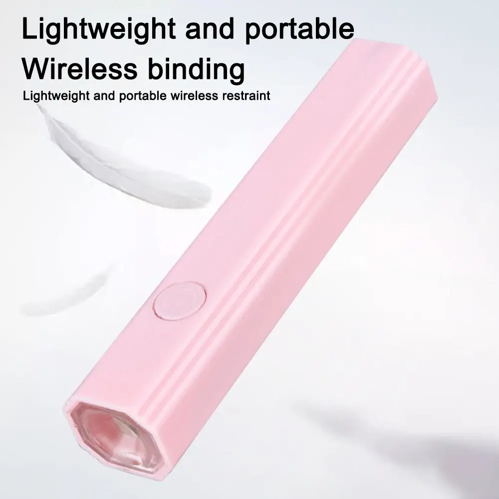 Mini uv/led caneta-estilo secador de unhas gel unhas cura rápida gel polonês lâmpada de secagem portátil mini lâmpada de unhas ferramentas da arte do prego