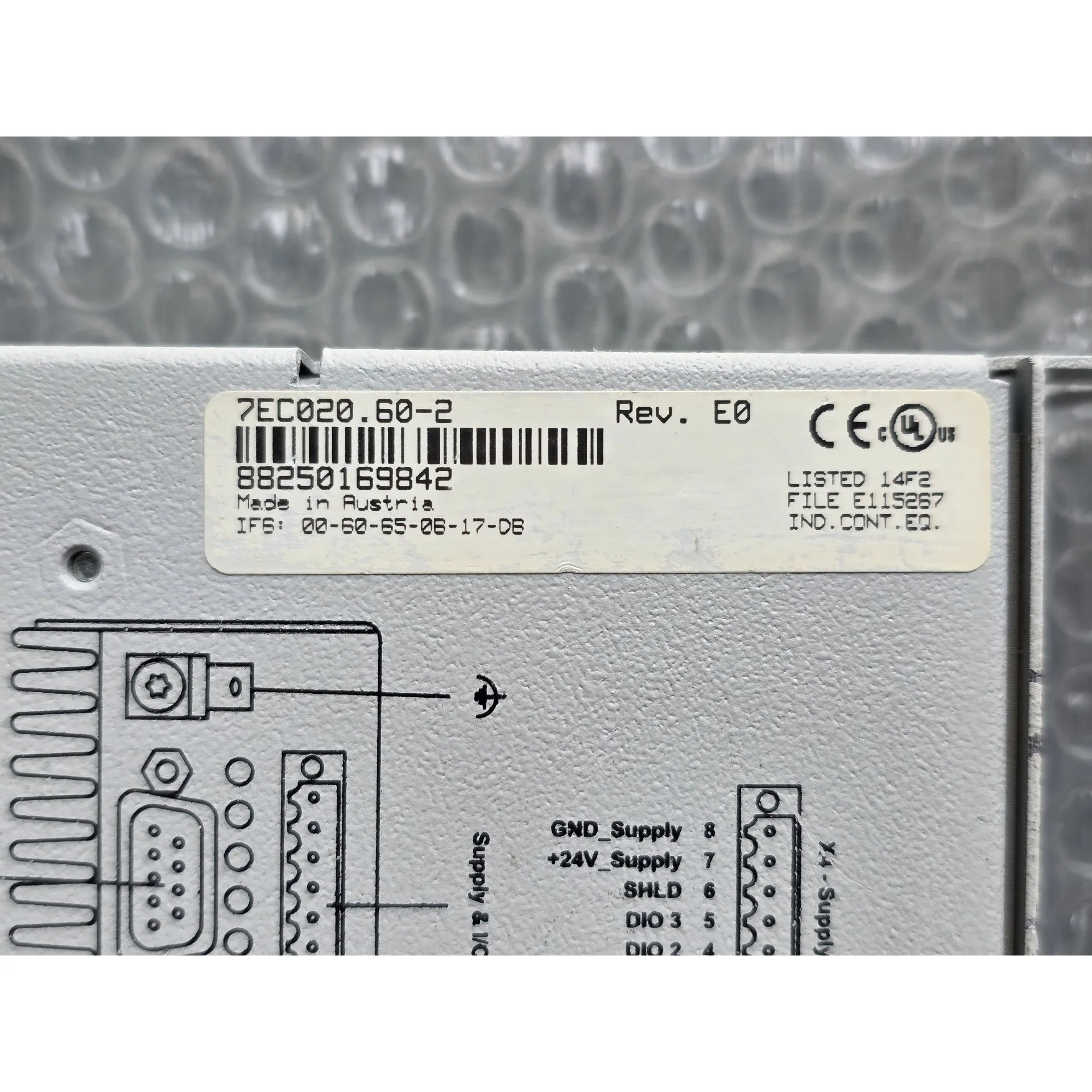 7EC020.60-2 Servo drive