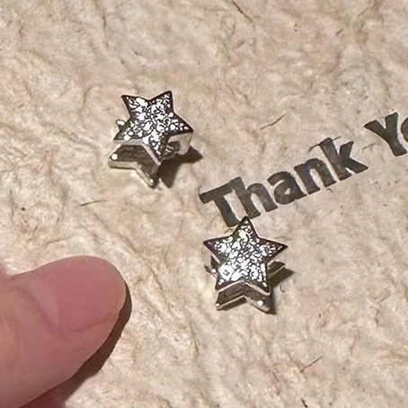 PONYKISS-pendientes de aro de Plata de Ley 925 con circonita completa para mujer, Mini estrella, joyería fina minimalista, accesorios ligeros de lujo