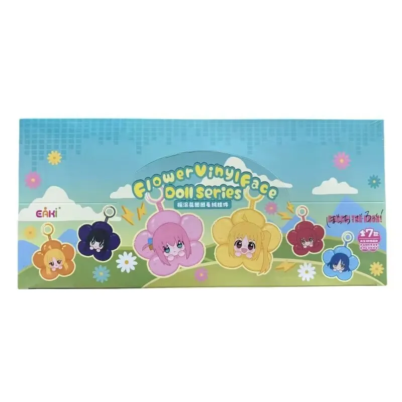 EAKI Bocchi The Rock Rock And Roll Floral Flower Plush Pendant Series Blind Box Pendant Decorations For Girls As Gifts