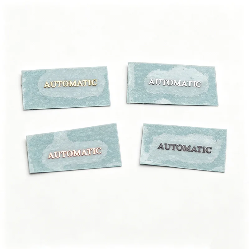 Automatic Logo Stickers Gold/Silver/Rose Gold/Silver/White For Watch Dial Modification And Assembly Watch Dial Logo Stickers