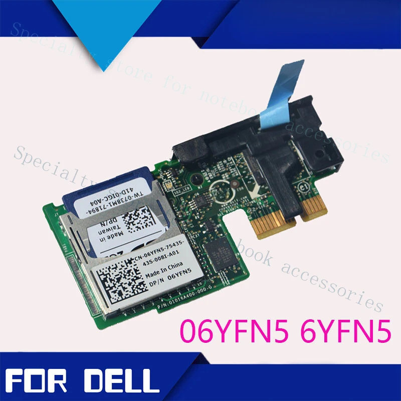 A+For Dell R620 R720 R820 R920 R930 T620 420 520 SD card module 06YFN5 6YFN5