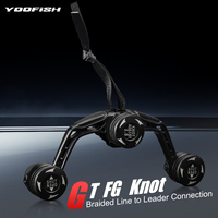 YOOFISH Fishing Tools GT FG PR Knotter Assist Line Leader Connection Knotting Machine Bobbin Winder Lines Wire Japan Knot Tool