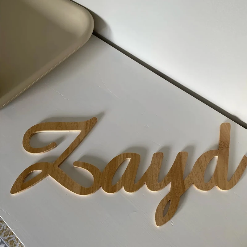 

Custom Wooden Name Sign Name Sign Personalized Nursery Decor Nursery Name Sign