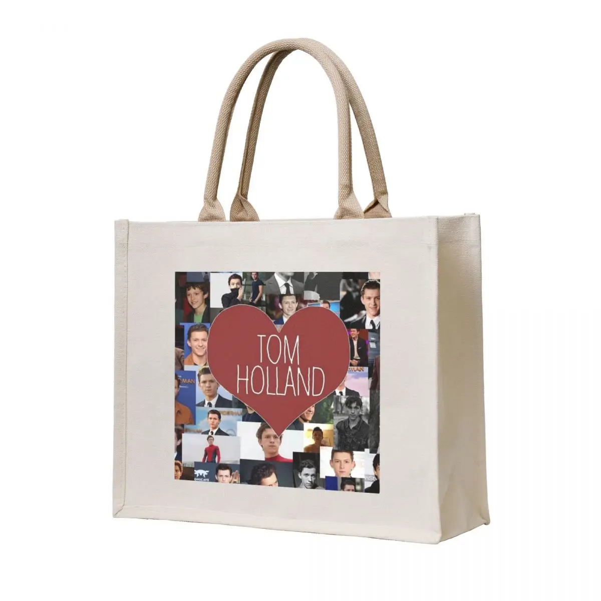 

tom holland blanket/stickers Tote Bag sac pour femme custom canvas bag eco pack bag luxury women