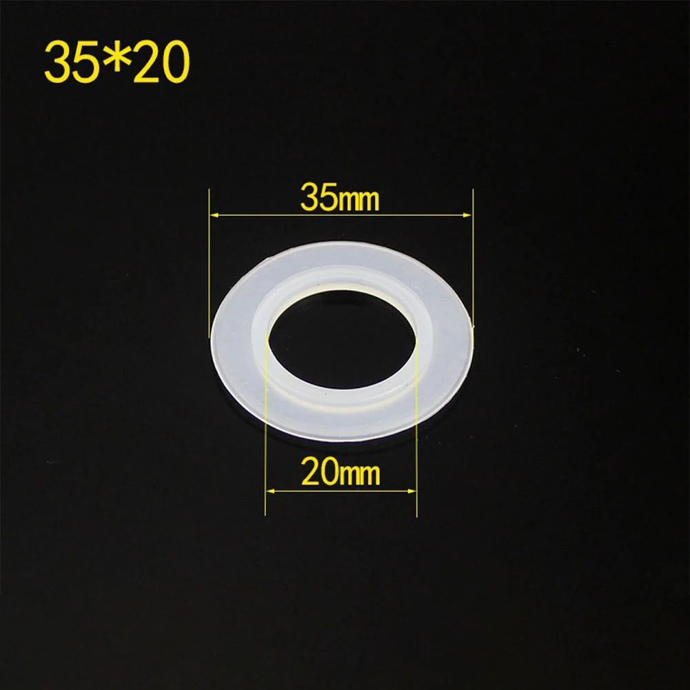 

Washer Ring Gasket Easy To Install O Ring Plug Cap Replacement Silicone Waste Seal Bathtub Sink Part Practical