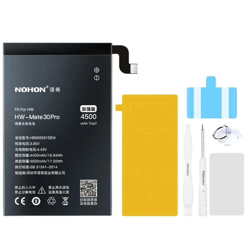 

NOHON Phone Battery For Huawei Mate30Pro/Mate30/Mate20Pro/ Mate10-Mate20 High Quality Batteries Mobile Phone Bateria