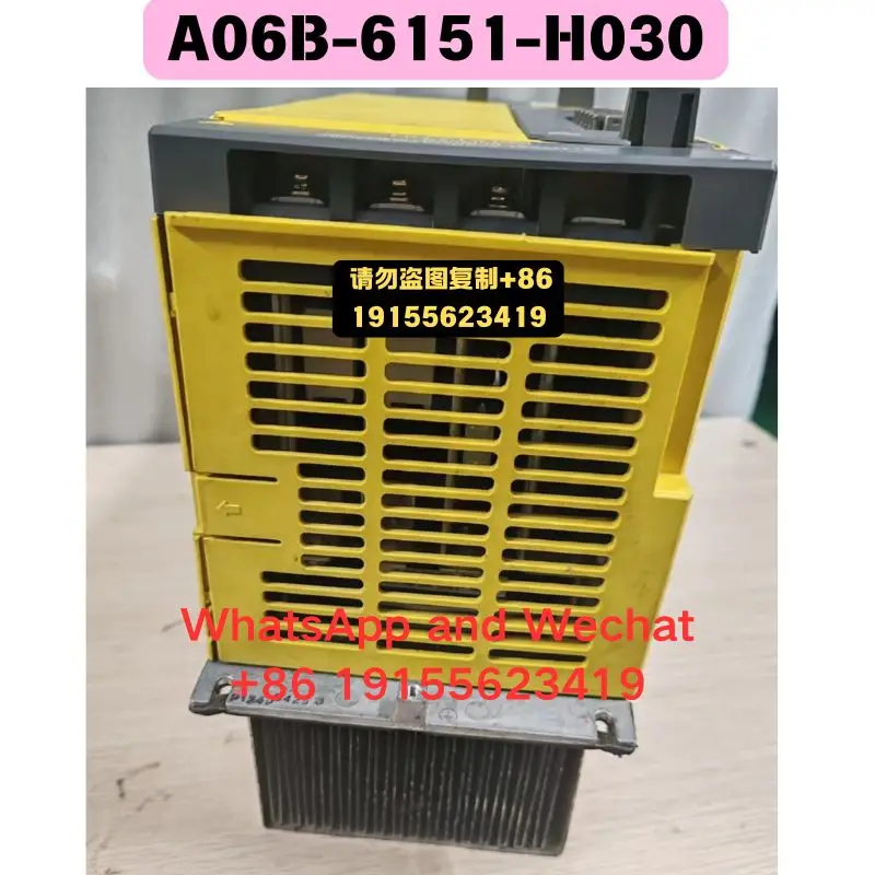 Used OEM disassembled parts A06B-6151-H030 Driver Functional test OK Quick delivery