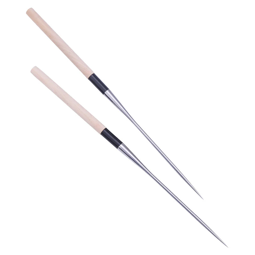 

Sashimi Chopsticks Lightweight Stainless Steel House Sushi Wood Convenient Delicate Eco-friendly