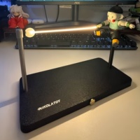 New Nikolatoy Dragon Ball Chaoz Son Goku Kamehameha Wave Magnetic Light Lamp Model Ornament Anime Peripheral Toys Gifts